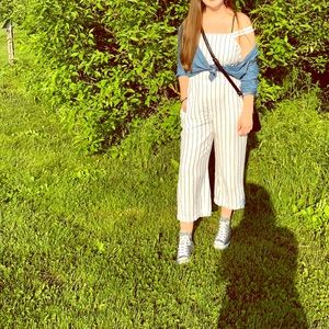 Stripped Jumpsuit